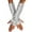 Silver, variant on TRUBKH Sheer Gloves Fishnet Arm Sleeves Long Gloves Women Formal Long Gloves Fingerless Gloves Tea Gloves for Women Tea Party Gloves for Women Black One Size