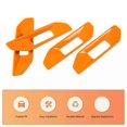 thumbnail image 2 of For 2023 2024 Car Door Armrest Cover Frame Orange, 2 of 5