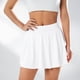 thumbnail image 3 of TRKIYQC Falda Plisada de Tenis para Mujer, Falda Deportiva Culottes de Color Sólido de Línea A de Cintura Alta TRKIYQC moda, 3 of 8