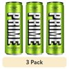(3 pack) Prime Sugar Free Energy Drink, Lemon Lime, 12 fl oz, Can, 200mg Caffeine