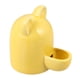 thumbnail image 2 of Comedero automático de cerámica con orejas de gato de 100 ml para mascotas pequeñas, bebedero para hámsteres, conejos y otros animales. Dispensador de agua automático (amarillo)., 2 of 5