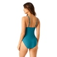 thumbnail image 4 of Free Country Women's Twist Front One-Piece Swimsuit Lagoon S, 4 of 5