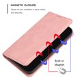 thumbnail image 4 of For Apple iPhone 16 Plus (6.7") PU Leather Pouch Flip Folio Wallet ID Credit Card Slots Money Holder with Magnetic Closure & Kickstand Cover ,Xpm Phone Case [ Rose Gold ], 4 of 10