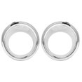 thumbnail image 1 of Pair of Front Bumper Fog Light Cover Trim ABS Fits for Jeep Wrangler 2007-2017, 1 of 3