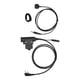 thumbnail image 3 of Adaptador PTT Para Auriculares, Cable De PU Extensible U94 PTT Plug And Play Con Micrófono De Dedo Para V80 Para V82 Para V8, 3 of 7