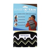 Baby K'tan 3-in-1 Nursing Cover, Burp Cloth, Blankie - Zig Zag Natural