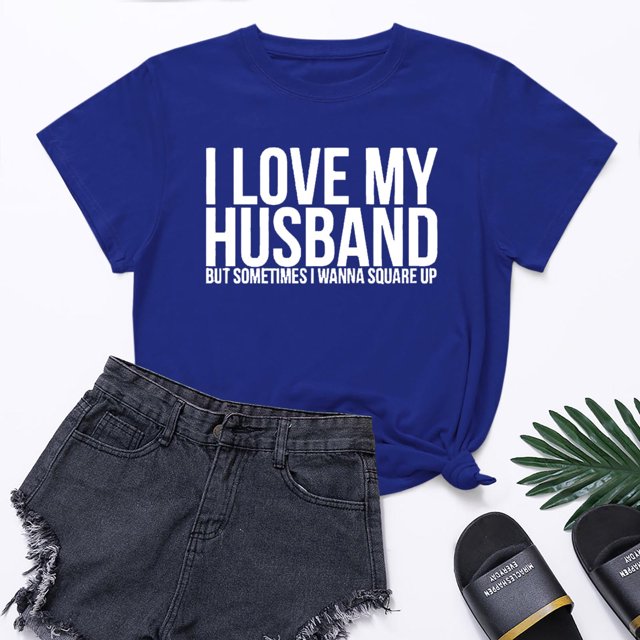 Meichang T-Shirts Cœur d'Amour pour Femmes T-Shirts de la Saint-Valentin Imprimé Cœur T-Shirts de Vacances Hauts de la Saint-Valentin Manches Courtes Col Rond Blouses