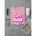 thumbnail image 3 of Let's Beach Off T-shirt Men's -SmartPrintsInk Designs, 3 of 4