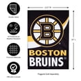 thumbnail image 5 of Boston Bruins 12.5'' x 18'' Double-Sided Burlap Garden Flag, 5 of 5