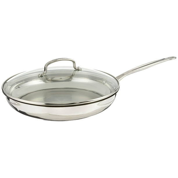 Sartén Cuisinart Chef's Classic Collection de 30 cm con tapa de cristal