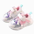 thumbnail image 3 of Godom Kids Shoes Girls Kids Lightweight Breathable Lace-up Sneakers Toddler/Little/Big Kid, 3 of 7
