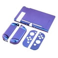 thumbnail image 6 of PlayVital Glossy Hard Case for Nintendo Switch - Dockable Chameleon Purple Blue Shell w/ Joycon Covers, 6 of 9