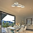 thumbnail image 6 of VONN Capella 43" Aluminum ETL Certified Integrated LED Ceiling Fixture in Silver, 6 of 10