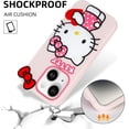 thumbnail image 5 of for iPhone 17 Pro Max 6 6s 7 8 Plus XR Xs Max 11 12 13 14 15 16 Plus Case for Samsung Galaxy A16 A15 A14 Cute Funny Cartoon Kawaii Hello Kitty Phone Case 3D Character Soft Silicone Pink Cover Case, 5 of 6