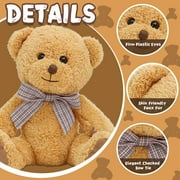 MaoGoLan 5-Packs 12.5 Soft Bulk Stuffed Animals Teddy Bear, Monkey, Panda, Rabbit (5 Packs, 5 Colors)