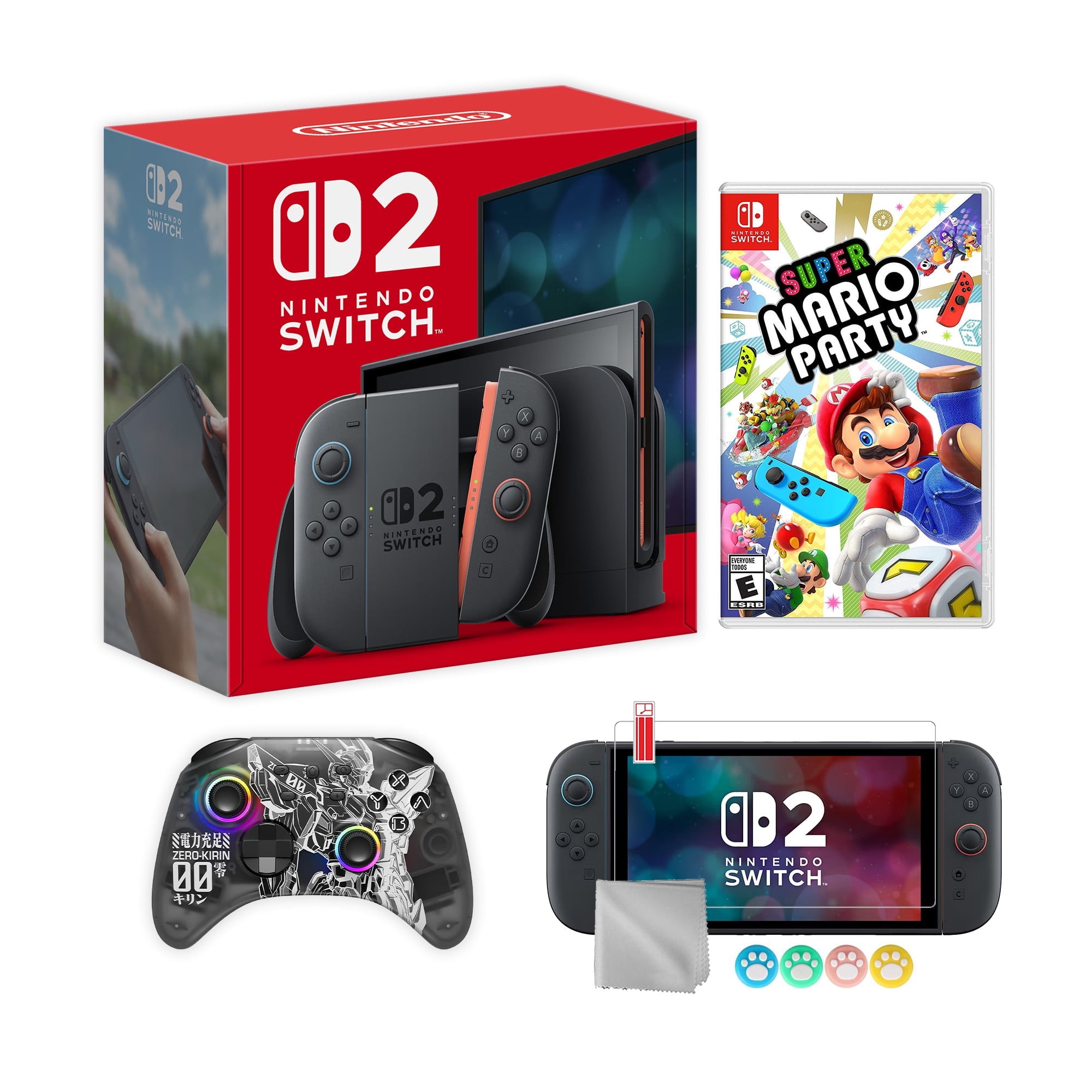 Nintendo Switch 2 Console 256GB 7.9-Inch 1080P HDR Touch Screen