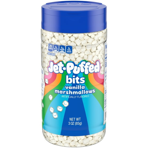 JetPuffed Bits Vanilla Marshmallows 3 oz. Shaker