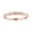Rose Gold, variant on 14kt Yellow Gold Plated Diamond Accent Stackable Heart Ring