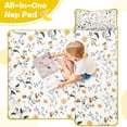thumbnail image 4 of Pioneer Flower Floral Print Pattern Toddler Nap Mats for Kids Preschool,Sleeping Mat Bag or Kids,Toddler Sleeping Bag,Toddler Nap Mat or Daycare, 4 of 6