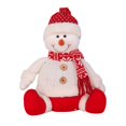 thumbnail image 4 of Muñeco de peluche de Navidad perfecl Decoración de mesa sentada adornos de ventana, 4 of 8