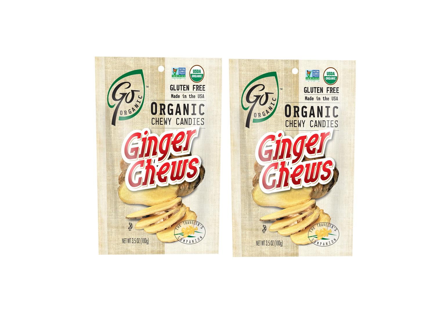 ORGANIC Candies Ginger Chews 7 oz.