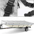 thumbnail image 3 of EPOTOOR 14 FT 600D Marine Grade Heavy Duty Trailerable Boat Cover Replacement for Jon Boat Grey, 3 of 6