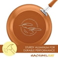 thumbnail image 6 of Rachael Ray 18 Pc. Cucina Hard Enamel Nonstick Cookware and Measuring Cup Set, Orange, 6 of 12