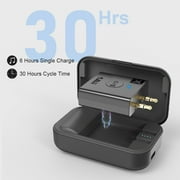 1Mii B05 Airplane Bluetooth 5.3 Adapter for Headphones, In-flight Wireless Adapter With Charging Case