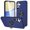 Blue, variant on Dteck Case for Samsung Galaxy A17 5G,Shockproof TPU+PC Case Built-in Ring Holder Kickstand Slim Back Protective Cover for Samsung Galaxy A17 5G,Purple