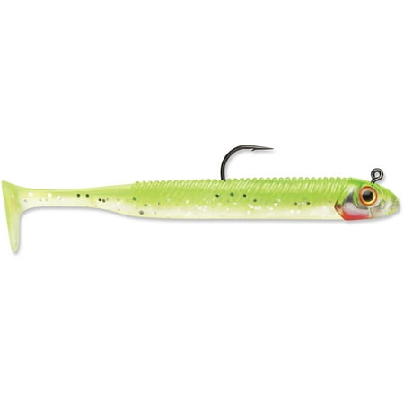 Storm 360GT Searchbait Minnow 2.5 Fishing Lure 3/32 oz Chartreuse Ice 1 Rigged/2 Bodies