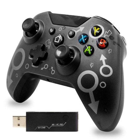 VersaConnect Wireless Gamepad for Xbox and PC with 2.4GHz Adapter