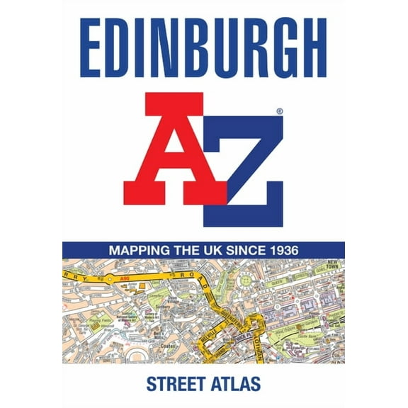 Edinburgh A-Z Street Atlas, (Paperback)