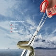 thumbnail image 2 of Portable Eel Clamp Scissor Tongs, 16.5 Inches Multi Function Tool for Crab and Fish Grabbing Household Accessory for Deep Sea Fishing and Cooking, 2 of 4