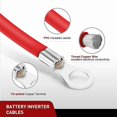 thumbnail image 3 of Cable de batería inversor MACHAO 16mm² 50cm rojo negro, 3 of 5
