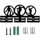 thumbnail image 2 of Perchero de acrílico para medallas de esquí, soporte para medallas, para colgar en la pared, para premios deportivos, más de 40 medallas, 2 of 9