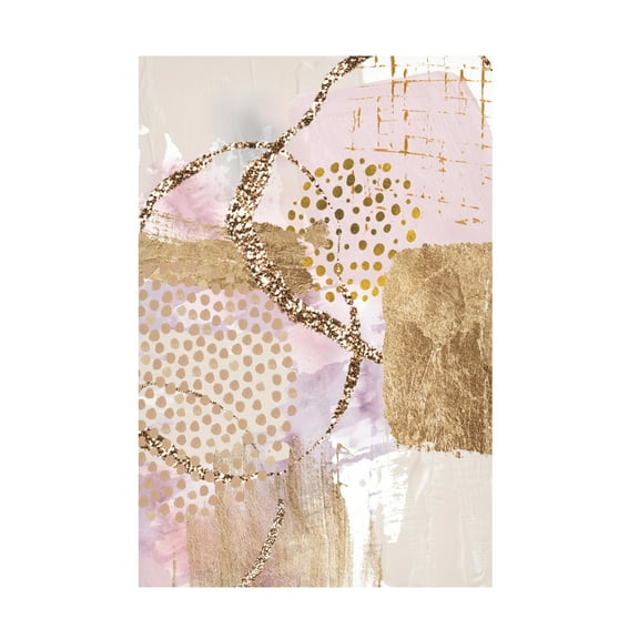 Trademark Fine Art Sally Ann Moss Golden Sunrise 3 Canvas Wall Art