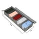 thumbnail image 4 of Bolsa De Almacenamiento, Cómoda Debajo De La Cama Con Ventana Transparente Y Asas - Almacenamiento Para Ropa, Juguetes Gris, 4 of 8