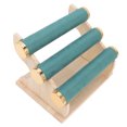 thumbnail image 3 of Bracelet Display Holder, Scratch Proof 3 Tier Bracelet Stand Large Capacity Detachable Prevent Wear  For Home For Jewelry Green, 3 of 8