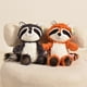 thumbnail image 2 of Mapache de peluche, lindo oso de peluche para abrazar, muñeca para niña, almohada para dormir en la cama, animal de cola grande súper lindo, 2 of 6