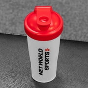 Protein Shaker Bottle (700ml), Red [Pack of 20]