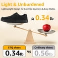 thumbnail image 4 of STQ Slip on Loafers for Women Orthopedic Business Sneakers with Arch Support Lightweight Breathable for Standing All Day All Black US 6.5, 4 of 7