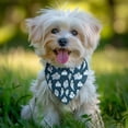 thumbnail image 2 of Dog Bandana 1 Pack,Smiling Ghosts Halloween Pattern Bandanas for Dogs,Cat Bandana,Small/ Large Dog Bandana 2 Size,Dog Bandanas Girl Boy, 2 of 5