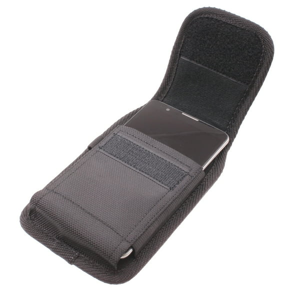 Rugged Case Belt Clip for CAT S62 Phone - Holster Canvas Cover Pouch Carry W5A