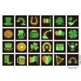 thumbnail image 2 of EUDIDV Lucky Charm Products Sticker Set 24pcs St. Patrick's Day Theme Stickers Clovers Face Stickers Festival Decoration Celebrating Irish Day Children's Stickers Irish Day, 2 of 6