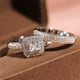 thumbnail image 3 of Fiudx Juego de 2 Anillos de Diamantes, Exquisitos Anillos de Compromiso de Moda para Bodas, Regalos de Joyería, 3 of 7