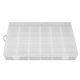 thumbnail image 1 of unbranded Caja De Almacenamiento Transparente De Plástico Con Compartimentos Para Joyería Y Accesorios Pequeños, 1 of 7