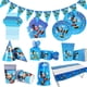 thumbnail image 2 of Cartoon Disney Mickey Mouse Theme Kids Favor Birthday Pack Event Party Cups Plates Baby Shower Disposable Tableware Supplies Gao Jinjia LED, 2 of 2