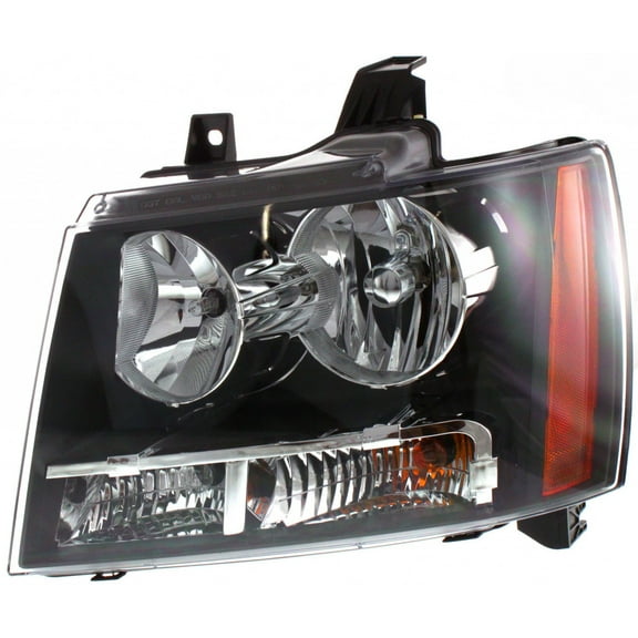 KarParts360 For 2008-2013 Chevy Tahoe Headlight Assembly Driver Side w/Bulbs Replaces GM2502263