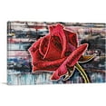 thumbnail image 1 of ARTCANVAS Rose Paint Home decor Canvas Art Print - Size: 26" x 18" (1.50" Deep), 1 of 9