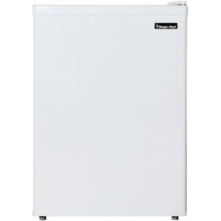 Magic Chef 2.4 Cu Ft Mini Refrigerator with Freezer MCBR240W1,